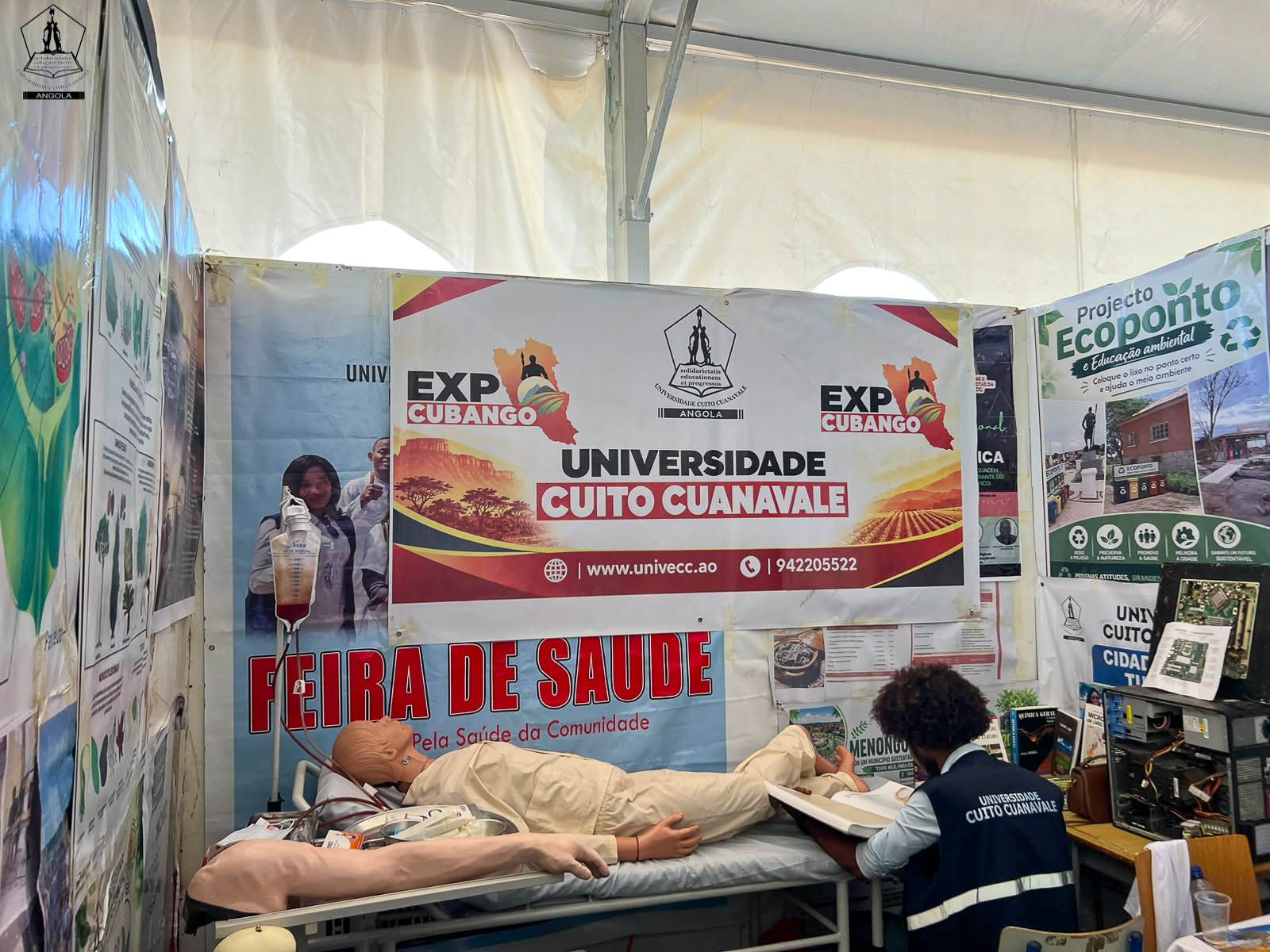 UNIVERSIDADE CUITO CUANAVALE MARCA PRESENÇA NA PRIMEIRA EDIÇÃO DA EXPO-CUBANGO