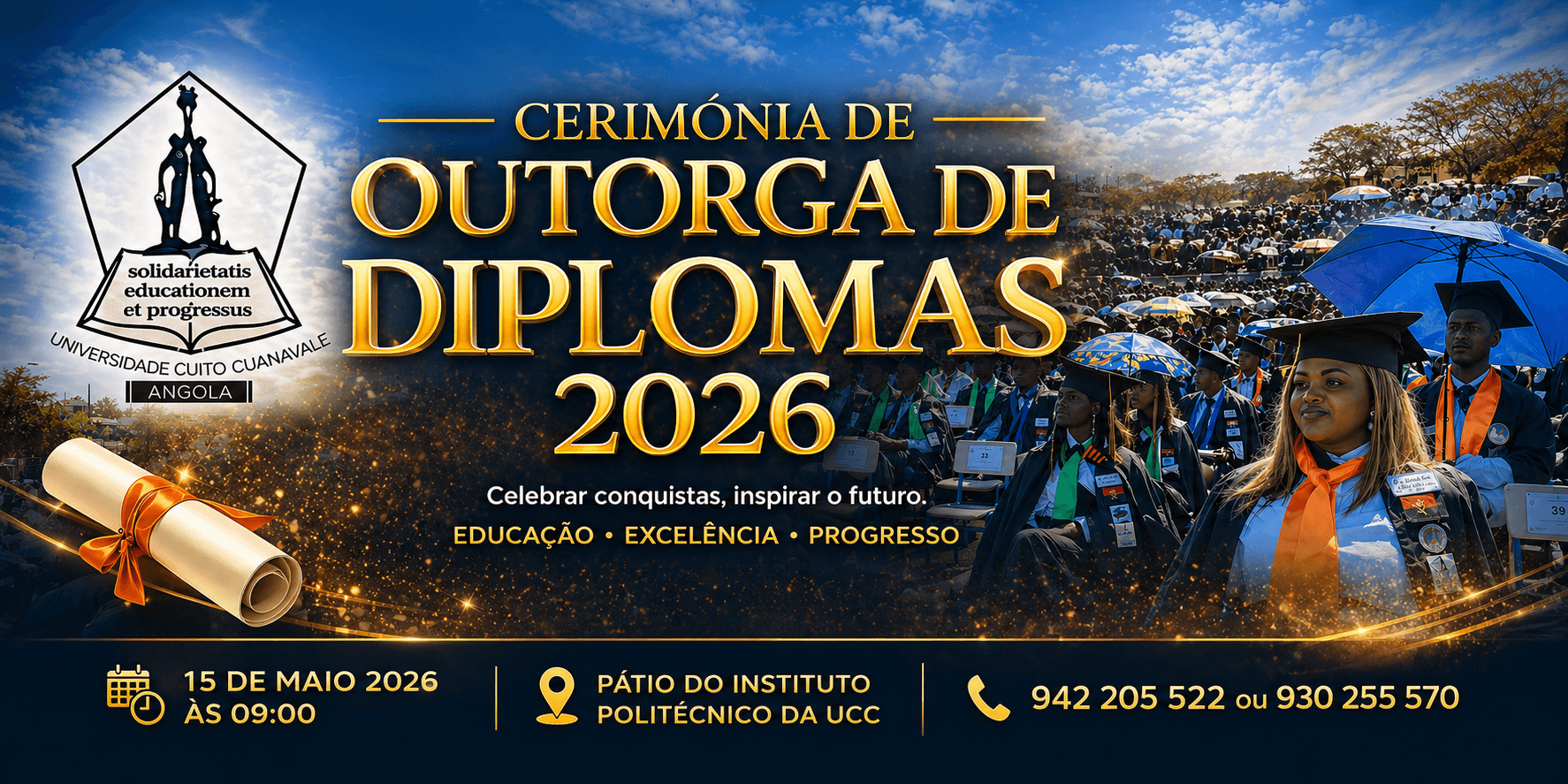 Cerimónia de Outorga de Diplomas 2026