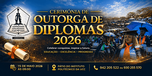 Cerimónia de Outorga de Diplomas 2026